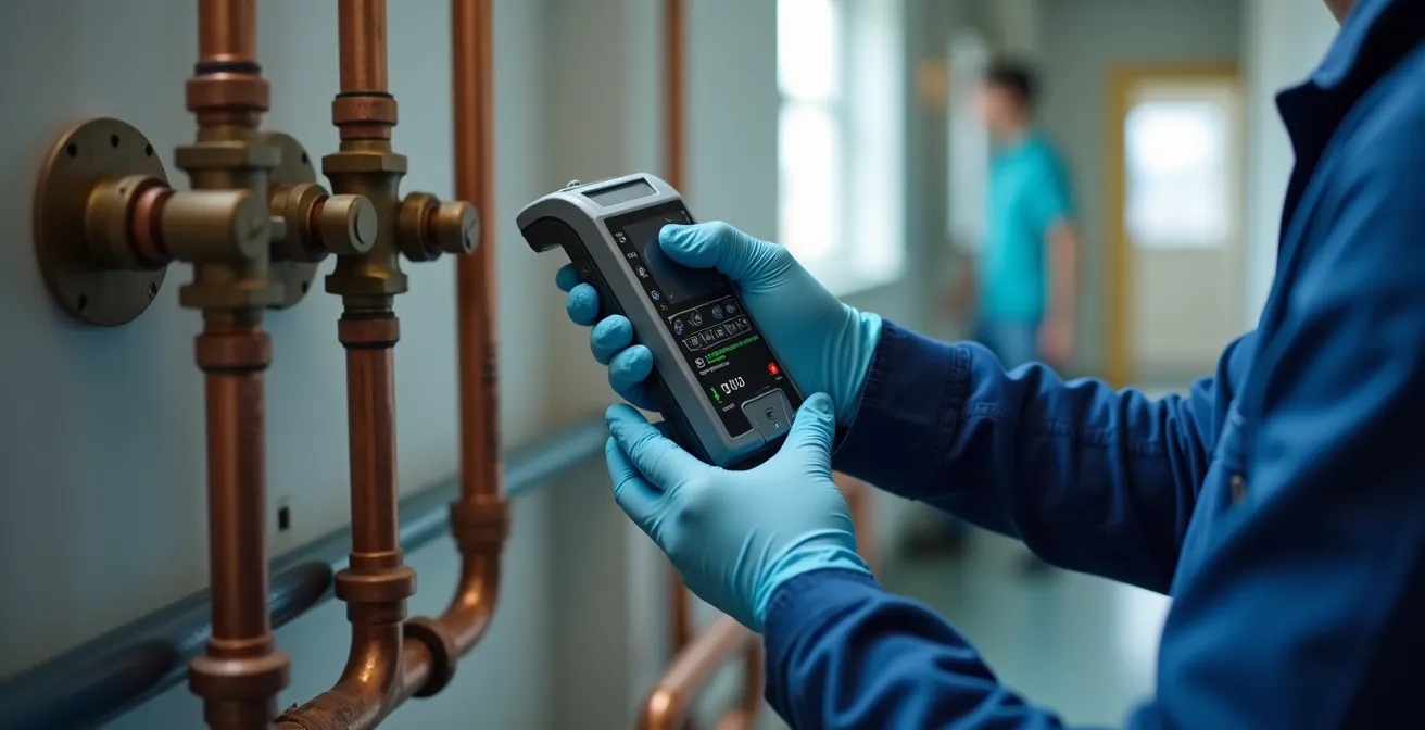 Vérification professionnelle d'une installation gaz domestique